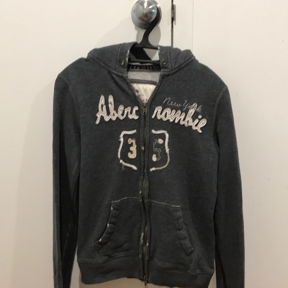 A&F distressed sweatshirt - small